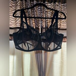 Wacoal Sheer Black Mesh Bra